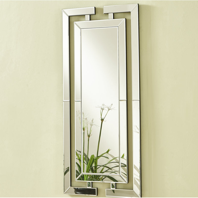 Mercer41 Contemporary Rectangle Accent Mirror & Reviews